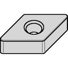 DNMA 433 A|None WK05CT, 3/64″ Corner Radius, 3/16″ Thick, 1/2″ Inscribed Circle, TiN, Turning Indexable Insert - Benchmark Tooling