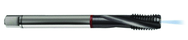 M24x1.5 6HX 5-Flute Cobalt Semi-Bottoming 15 degree Spiral Flute Tap-TiCN - Benchmark Tooling