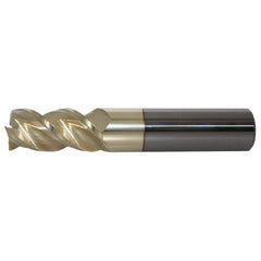 ProMax - Corner Radius & Corner Chamfer End Mills; Mill Diameter (Inch): 3/8 ; Mill Diameter (Decimal Inch): 0.3750 ; End Type: Single ; Corner Radius (Inch): 0.0600 ; Number of Flutes: 3 ; Material: Solid Carbide - Exact Industrial Supply