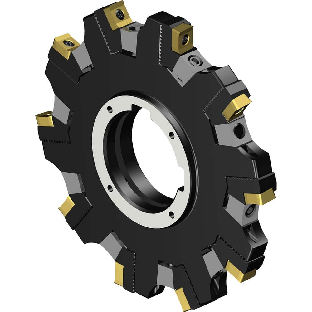 Sandvik Coromant - Indexable Slotting Cutters; Connection Type: Arbor Hole ; Maximum Depth of Cut (mm): 7.60 ; Cutter Diameter (mm): 125.00 ; Hole Diameter (mm): 40.0000 ; Number of Teeth: 10 ; Toolholder Style: L331.52 - Exact Industrial Supply