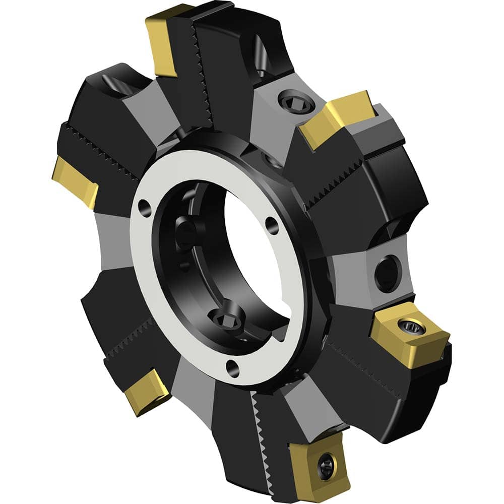 Sandvik Coromant - Indexable Slotting Cutters; Connection Type: Arbor Hole ; Maximum Depth of Cut (mm): 7.60 ; Cutter Diameter (mm): 80.00 ; Hole Diameter (mm): 27.0000 ; Number of Teeth: 6 ; Toolholder Style: R331.52 - Exact Industrial Supply