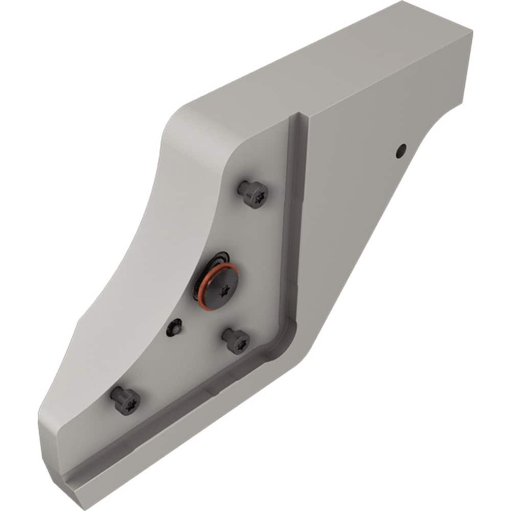 Iscar - Indexable Cut-Off Blade Tool Blocks; Tool Block Style: TGTBQ ; Blade Height (mm): 61.00 ; Manufacturers Catalog Number: TGTBQ 31.8L-D82-JHP ; Overall Length (mm): 150.0000 ; Overall Height (mm): 64.00000 ; Shank Height (Inch): 1 1/4 - Exact Industrial Supply