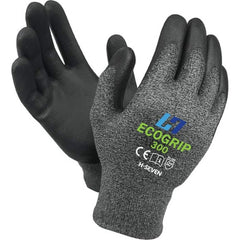 Linco - Work & General Purpose Gloves; Material Type: Nylon/Spandex Blend ; Coated Area: Palm & Fingertips ; Women's Size: X-Large ; Men's Size: Large ; Hand: Hand-Specific; Both Left and Right ; FDA Approved: NonFDA Approved - Exact Industrial Supply