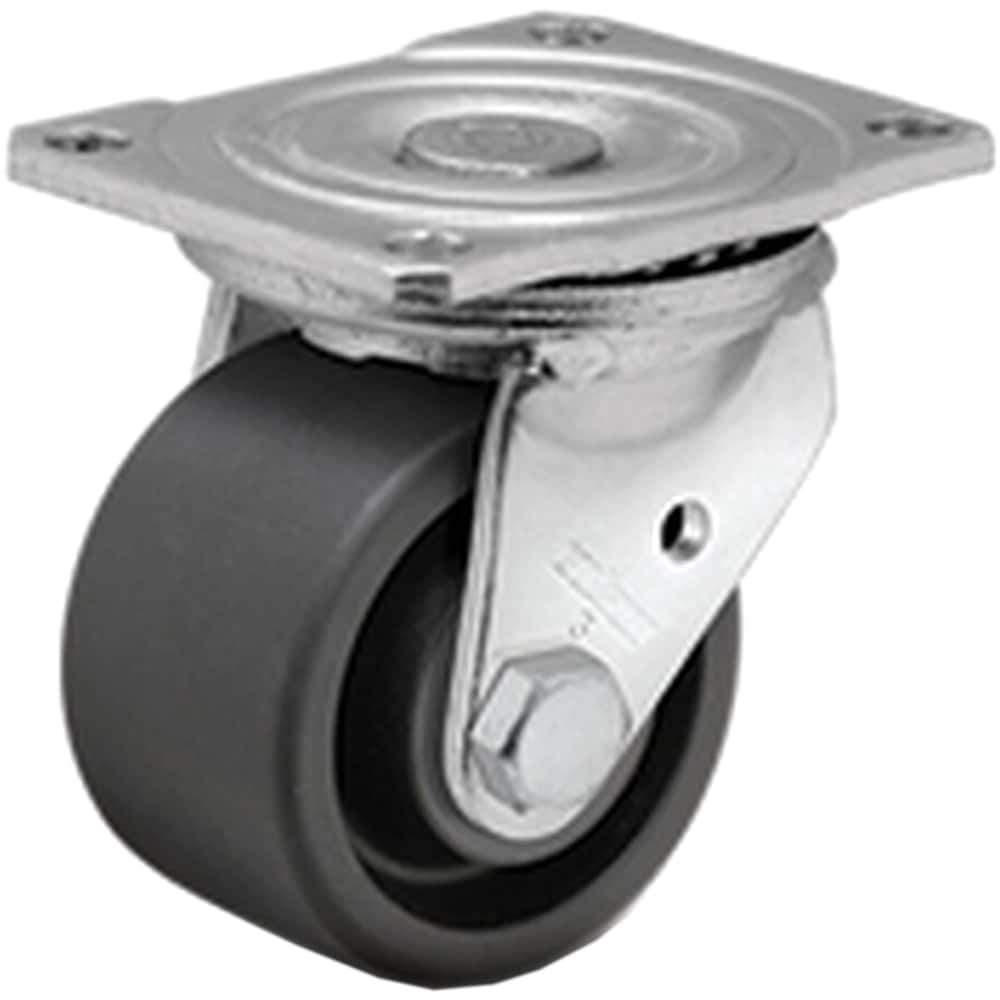 Linco - Standard Casters; Mount: Top Plate ; Style: Swivel ; Wheel Diameter: 3 (Inch); Wheel Width: 2-1/2 (Inch); Overall Height (Inch): 4-1/8 ; Load Capacity (Lb.): 1200.000 - Exact Industrial Supply