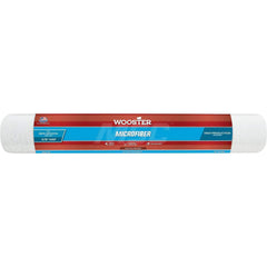 Wooster Brush - Paint Roller Covers; Type: Roller Cover ; Nap Size (Inch): 3/8 ; Nap Size (Decimal Inch): 0.3750 ; Width (Inch): 18 ; Texture: Semi-Smooth ; Material: Microfiber - Exact Industrial Supply