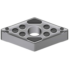 DNMG441ENG AC8025P Carbide Turning Insert Absotech Finish, 0.6102″ Long, 1/2″ Inscribed Circle, 0.0157″ Corner Radius, 1/4″ Thick, 55° Included Angle, Series AC8000P