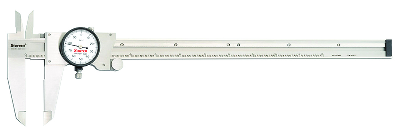 #120-12 - 0 - 12'' Measuring Range (.001 Grad.) - Dial Caliper - Benchmark Tooling