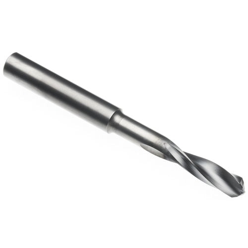 ‎1/8″ Dia. × 1/4″ Shank × 3/4″ Flute Length × 2-1/2″ OAL, 3xD, 145°, TD, 2 Flute, External, Round Solid Carbide Drill - Exact Industrial Supply