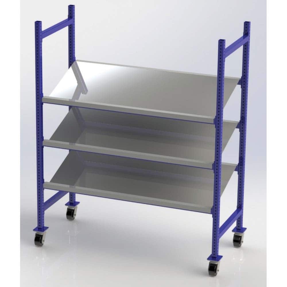 UNEX Manufacturing - Steel Shelving Type: Starter Unit Starter or Add-On: Starter Unit - Benchmark Tooling