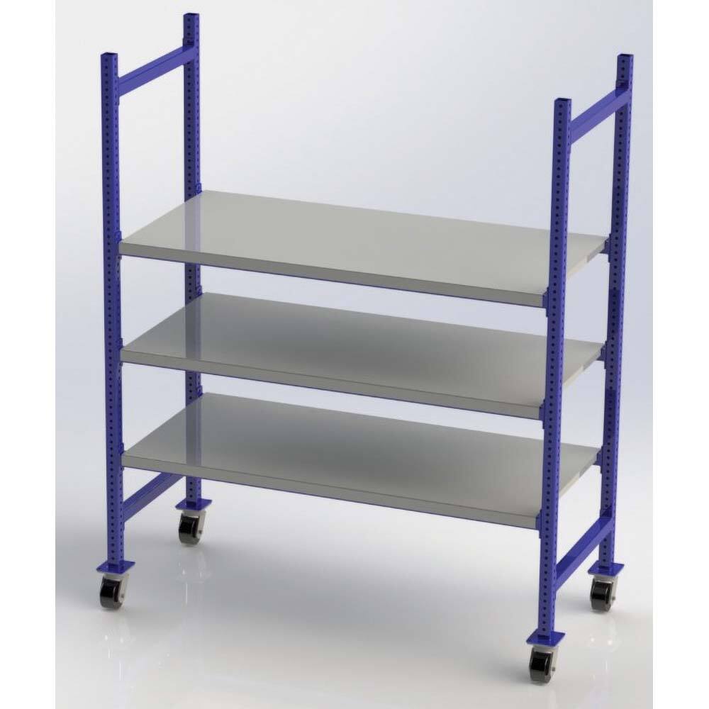 UNEX Manufacturing - Steel Shelving Type: Starter Unit Starter or Add-On: Starter Unit - Benchmark Tooling