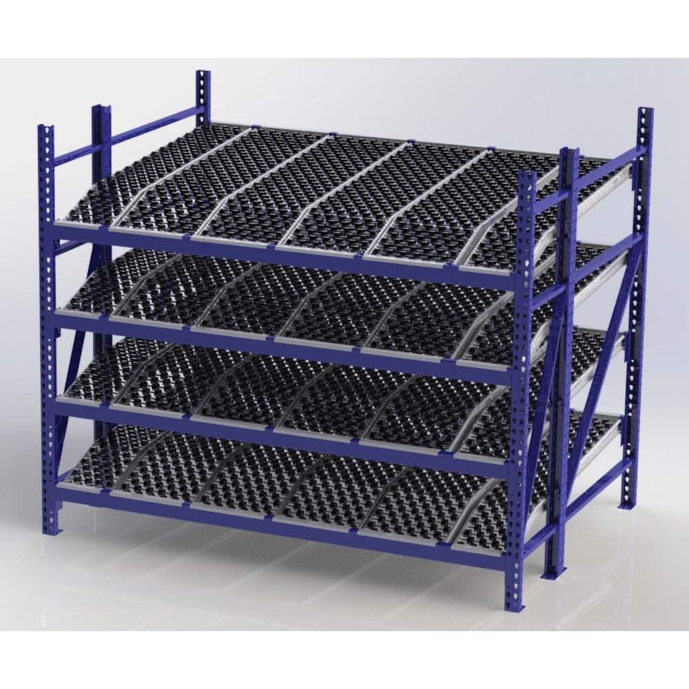 UNEX Manufacturing - Steel Shelving Type: Starter Unit Starter or Add-On: Starter Unit - Benchmark Tooling