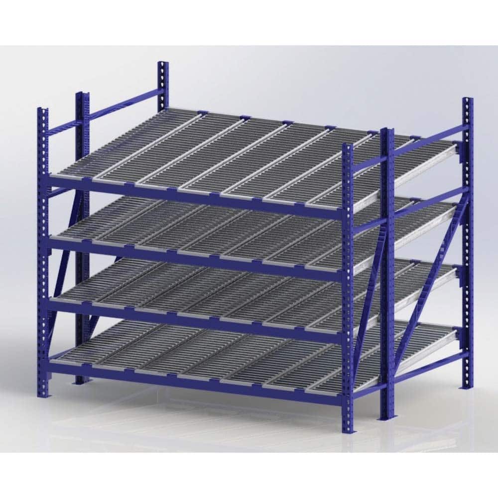 UNEX Manufacturing - Steel Shelving Type: Starter Unit Starter or Add-On: Starter Unit - Benchmark Tooling