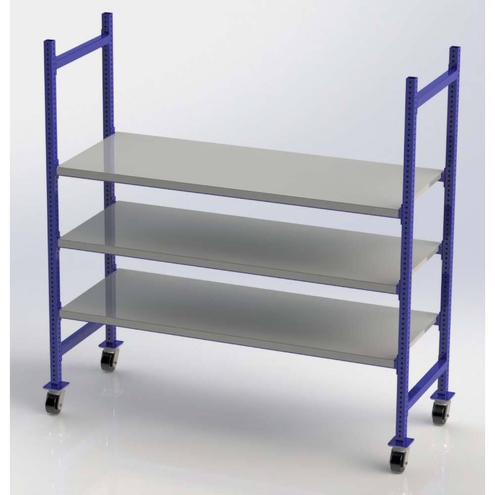UNEX Manufacturing - Steel Shelving Type: Starter Unit Starter or Add-On: Starter Unit - Benchmark Tooling