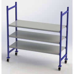 UNEX Manufacturing - Steel Shelving Type: Starter Unit Starter or Add-On: Starter Unit - Benchmark Tooling