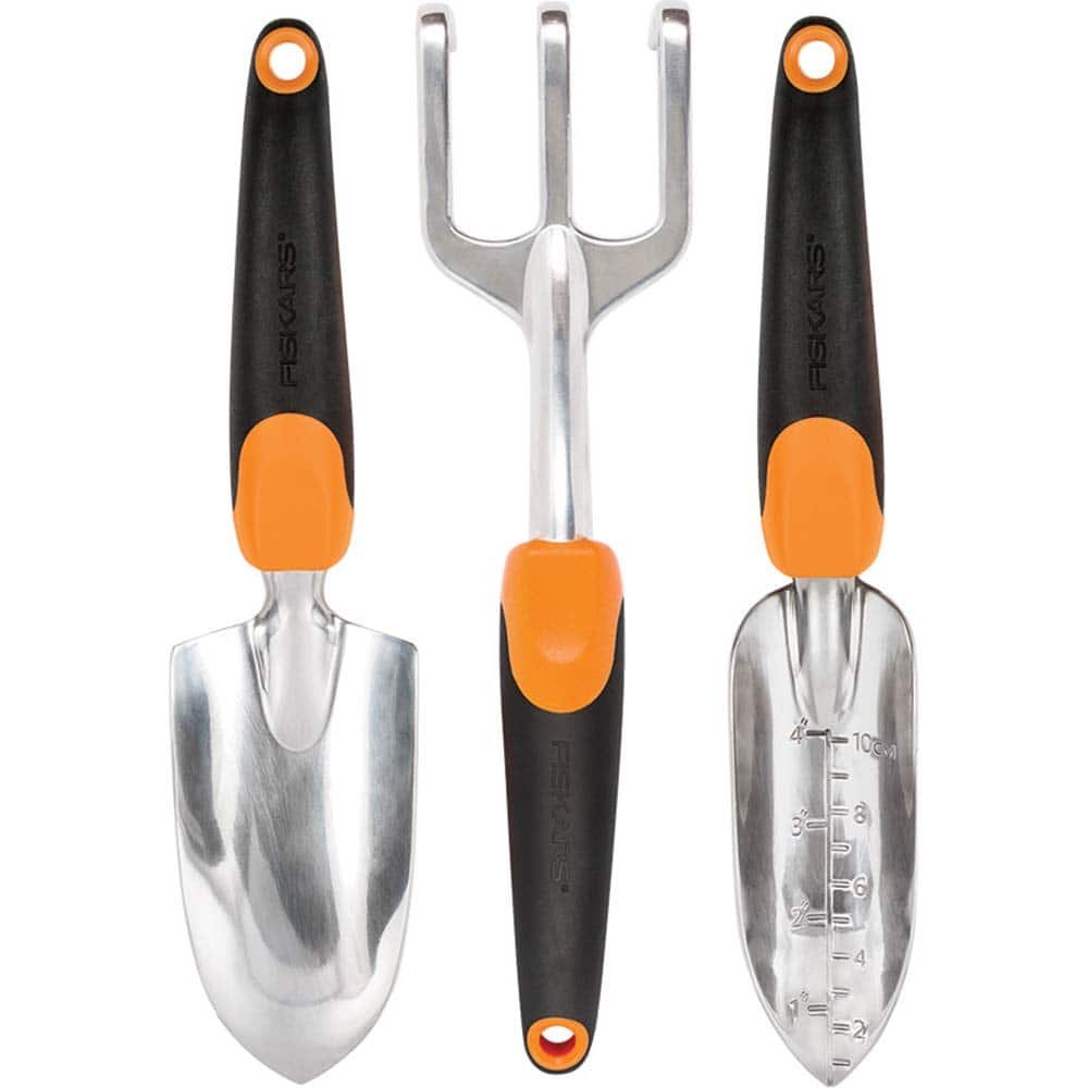 Fiskars - Hand-Held Garden Tools Type: Gardening Set Handle Length (Inch): 6 - Benchmark Tooling