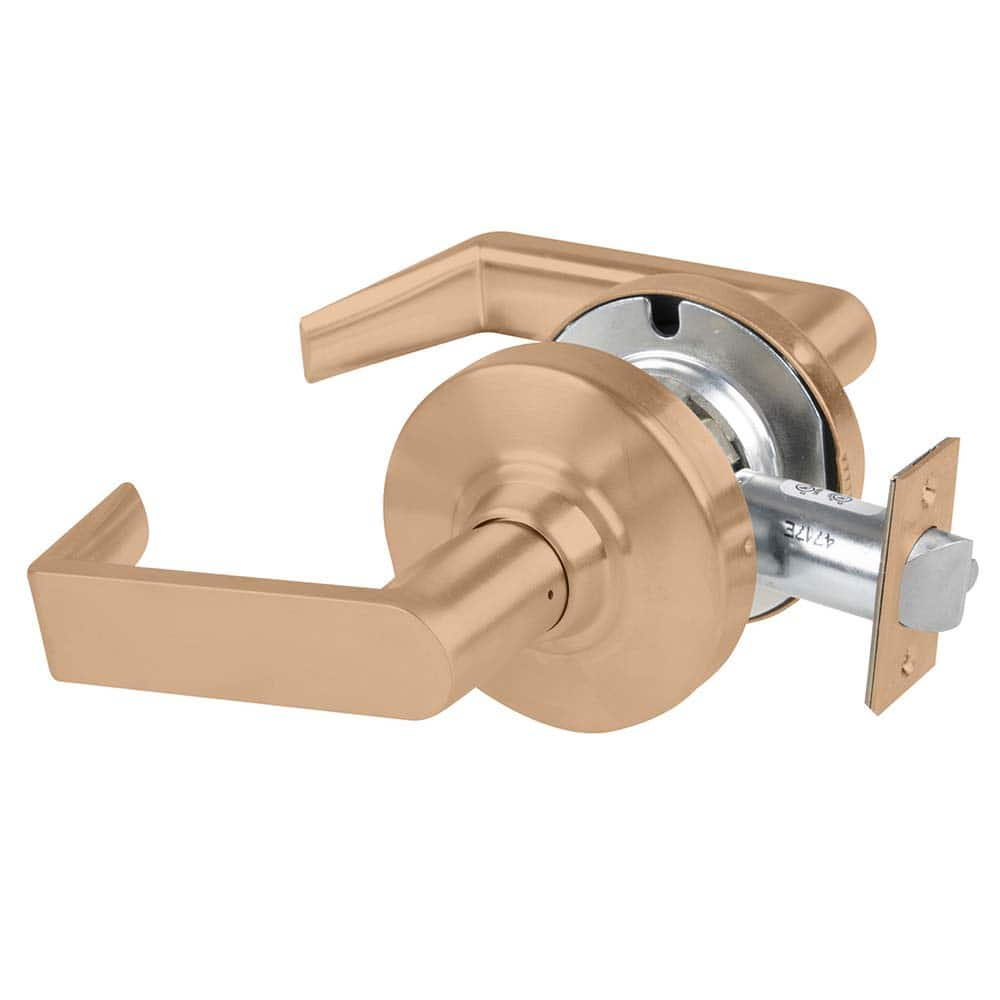 Schlage - Lever Locksets; Door Thickness: 1 3/8 - Exact Industrial Supply