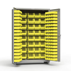 Strong Hold - Small Parts Cabinets Type: Bin Width (Inch): 48 - Benchmark Tooling