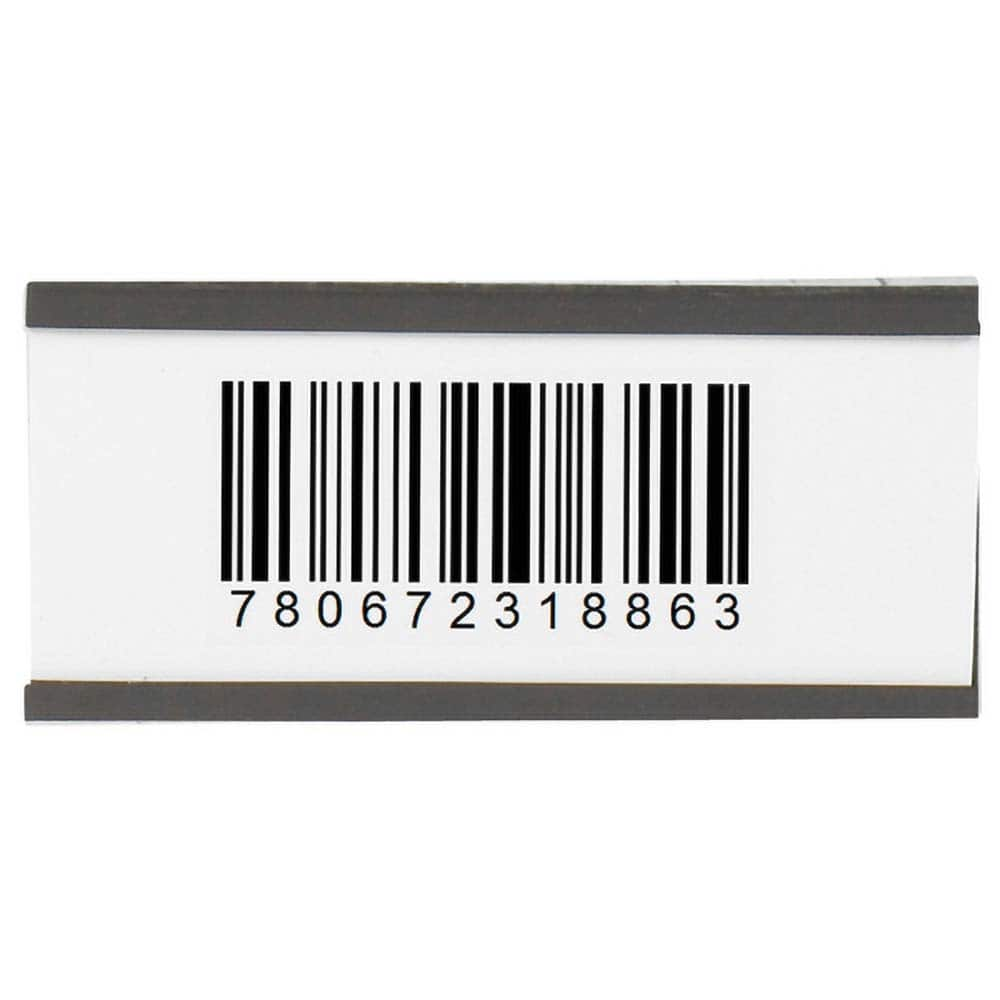 Value Collection - Label Holders Backing: Magnetic Width (Inch): 4 - Benchmark Tooling