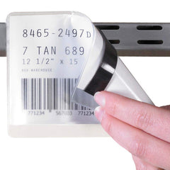 Value Collection - Label Holders Backing: Magnetic Width (Inch): 8-1/2 - Benchmark Tooling