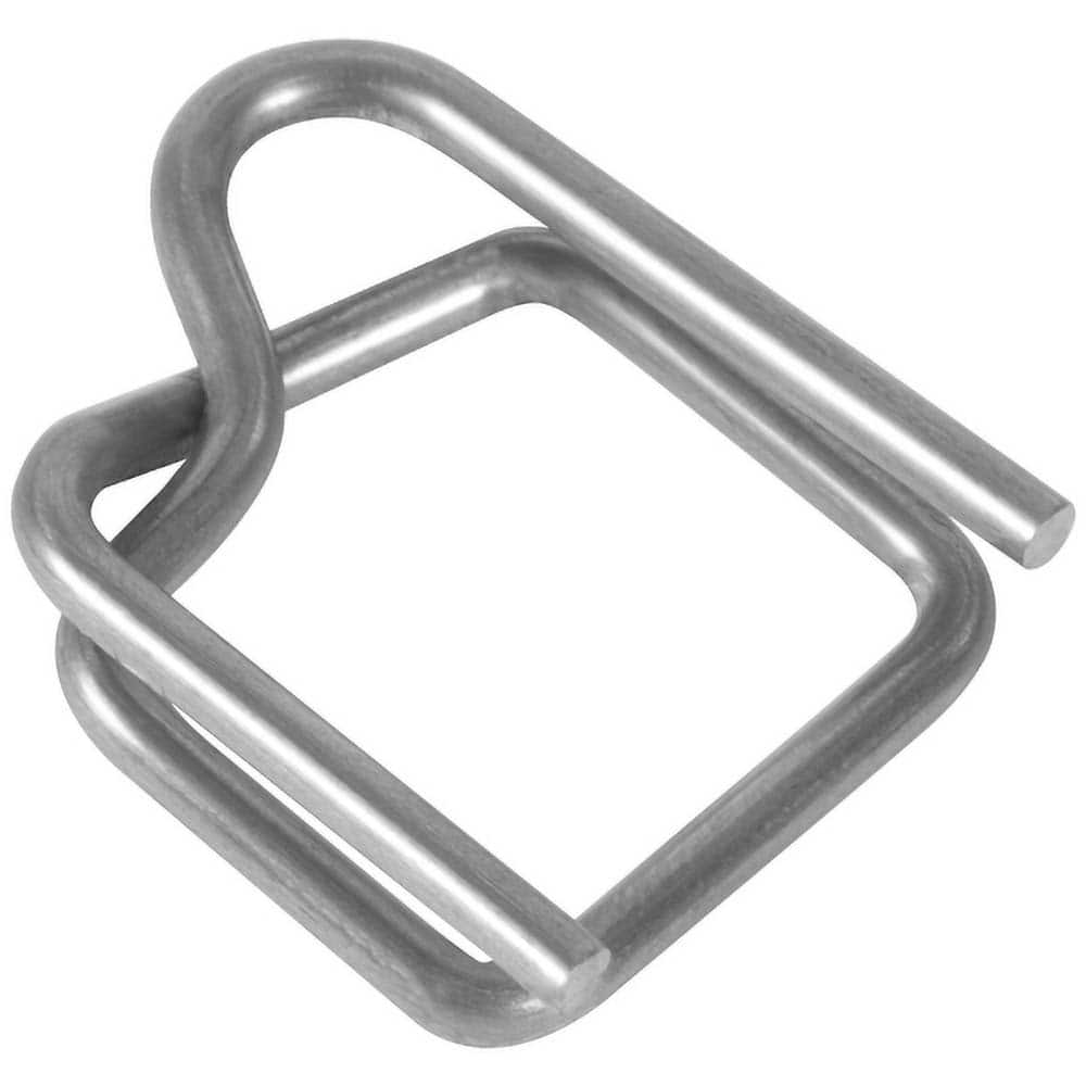 Value Collection - Strapping Seals & Buckles Type: Poly Strapping Buckles Width (Inch): 1/2 - Benchmark Tooling