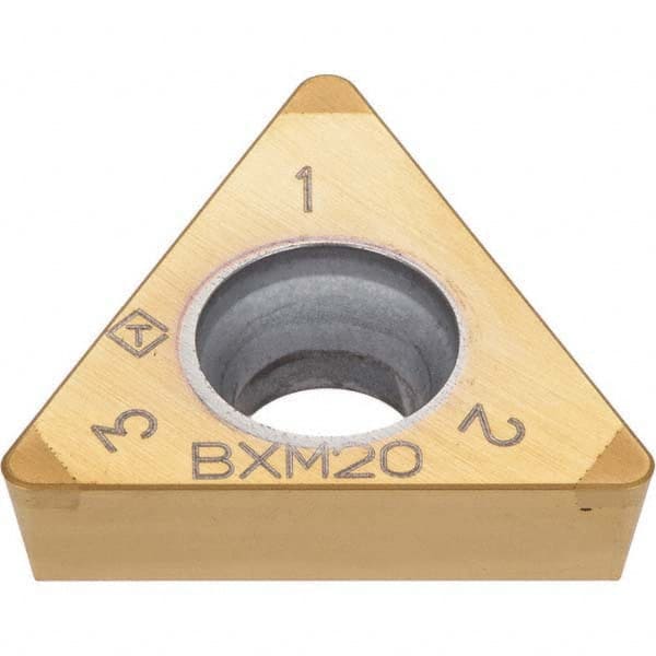 Tungaloy - 3QP-TPGW110308 Grade BXM20 CBN Turning Insert - Benchmark Tooling