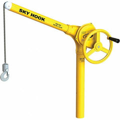 Sky Hook - 250 Lb Steel Lifting Hook Crane - Benchmark Tooling