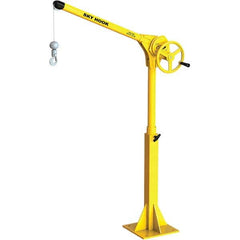 Sky Hook - 500 Lb Steel Lifting Hook Crane - Benchmark Tooling
