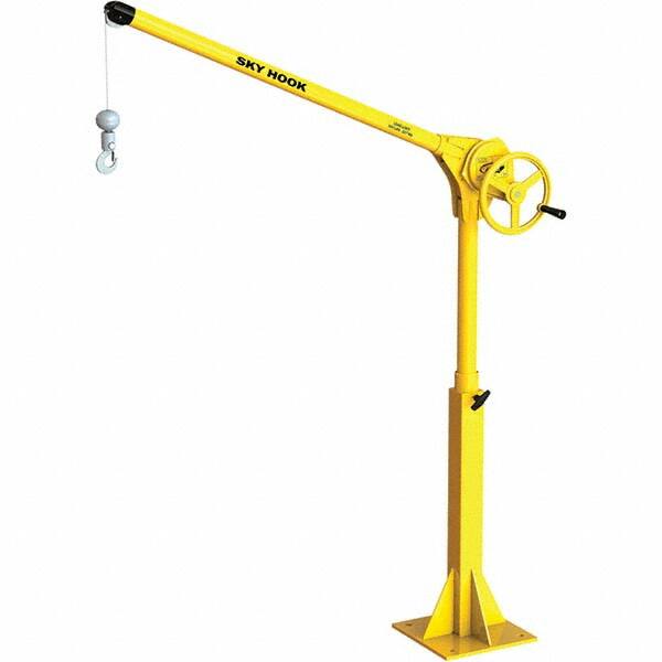 Sky Hook - 500 Lb Steel Lifting Hook Crane - Benchmark Tooling