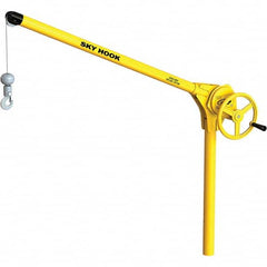 Sky Hook - 500 Lb Steel Lifting Hook Crane - Benchmark Tooling