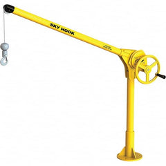 Sky Hook - 500 Lb Steel Lifting Hook Crane - Benchmark Tooling