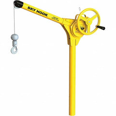 Sky Hook - 500 Lb Steel Lifting Hook Crane - Benchmark Tooling