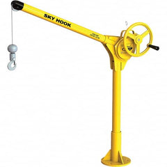 Sky Hook - 500 Lb Steel Lifting Hook Crane - Benchmark Tooling