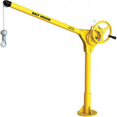 Sky Hook - 500 Lb Steel Lifting Hook Crane - Benchmark Tooling