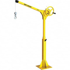 Sky Hook - 500 Lb Steel Lifting Hook Crane - Benchmark Tooling