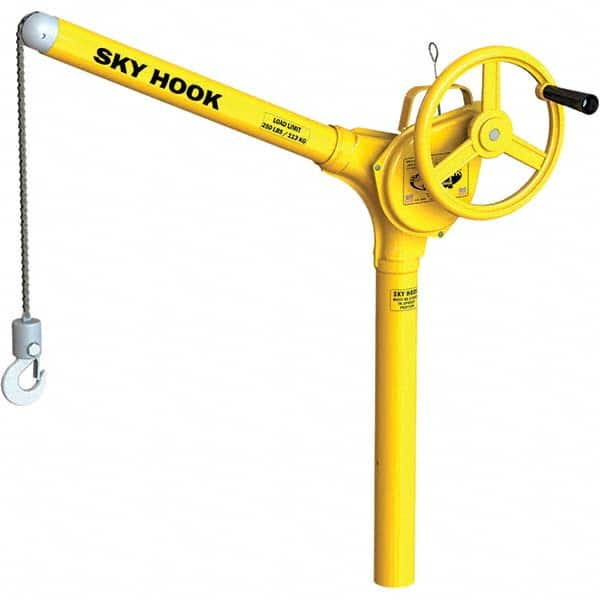 Sky Hook - 250 Lb Steel Lifting Hook Crane - Benchmark Tooling