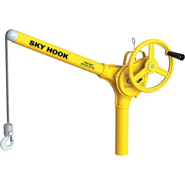 Sky Hook - 500 Lb Steel Lifting Hook Crane - Benchmark Tooling