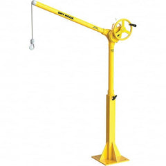 Sky Hook - 500 Lb Steel Lifting Hook Crane - Benchmark Tooling