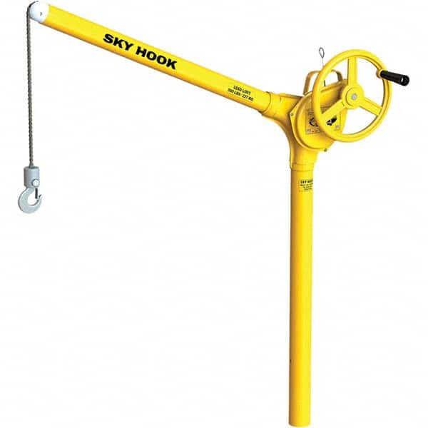 Sky Hook - 500 Lb Steel Lifting Hook Crane - Benchmark Tooling