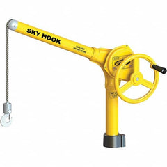 Sky Hook - 500 Lb Steel Lifting Hook Crane - Benchmark Tooling