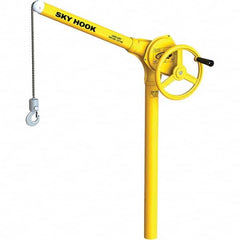 Sky Hook - 500 Lb Steel Lifting Hook Crane - Benchmark Tooling
