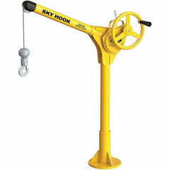 Sky Hook - 500 Lb Steel Lifting Hook Crane - Benchmark Tooling