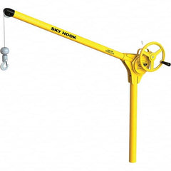 Sky Hook - 500 Lb Steel Lifting Hook Crane - Benchmark Tooling