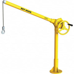 Sky Hook - 500 Lb Steel Lifting Hook Crane - Benchmark Tooling