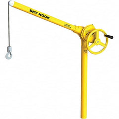 Sky Hook - 500 Lb Steel Lifting Hook Crane - Benchmark Tooling