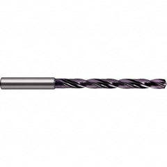 Guhring - 16.9mm 140° Spiral Flute Solid Carbide Taper Length Drill Bit - Benchmark Tooling