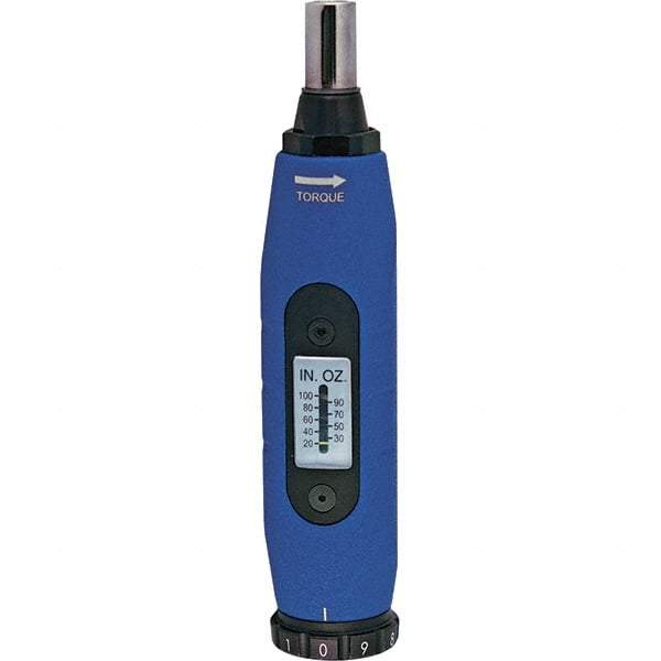 CDI - 1 Piece, 40 to 200 N/m, Preset Torque Limiting Screwdriver - 1/4" Drive - Benchmark Tooling