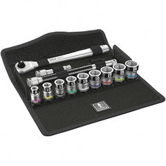 Wera - Socket Sets Measurement Type: Metric Drive Size: 3/8 - Benchmark Tooling