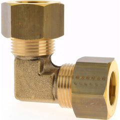 Compression Tube Union: Tube OD x Tube ID Brass