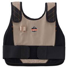 6225 S/M KHAKI COOLING VEST HI VIS - Benchmark Tooling