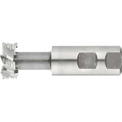 Keo - 1-1/2" Diam, 1/8" Wide, High Speed Steel T-Slot Cutter - Benchmark Tooling